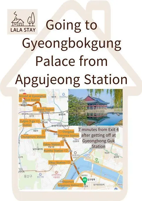 Lala Stay Apgujeong Gangnam Seoul Lägenhet